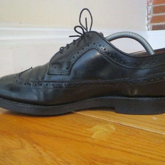 Vintage Allen Edmonds Oxford Dress Shoes Size 9 - Picture 9 of 15